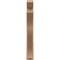 Ekena Millwork 6-in W x 42-in D x 42-in H Funston Slat Rough Cedar Woodgrain TimberThane Outlooker, Primed Tan OUTUR060X42X42FST24RCPR - alternate 4